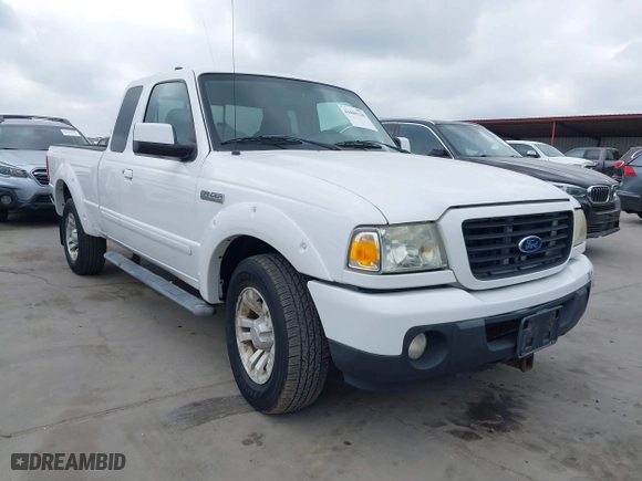 2008 Ford Ranger XLT with VIN 1FTYR44U08PA20295, listed as a IAAI auction lot 41669230 with 65,184 mi miles. Bid and sale history available at carsss.com. Image 1.