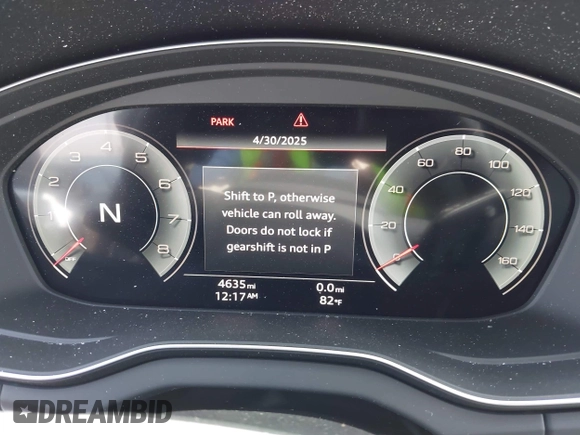 2024 Audi Q5 Sportback S line Premium Plus z VIN WA15AAFY3R2138424, wystawiony jako IAAI lot #42184784 z przebiegiem 4 635 mil mil oraz . Historia ofert i sprzedaży dostępna na DreamBid. Obrazek 7.