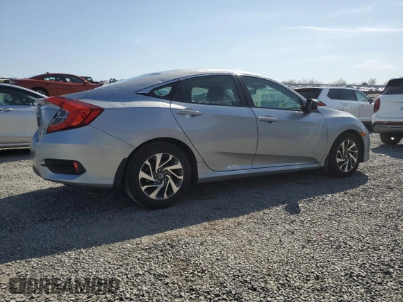 2016 Honda Civic Sedan EX with VIN 19XFC2F81GE001864, listed as a Copart auction lot 51503115 with 92,826 mi miles and Salvage Title. Bid and sale history available at carsss.com. Image 3.