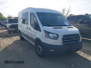 2020 Ford Transit Cargo with VIN 1FTBR1C81LKB10957, listed as a IAAI auction lot 41830210 with 86,006 mi miles and . Bid and sale history available at DreamBid. Image 1.