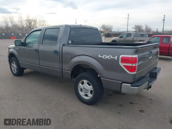 2009 Ford F-150 XL with VIN 1FTPW14V99KC52405, listed as a IAAI auction lot 41510394 with 166,245 mi miles. Bid and sale history available at carsss.com. Image 3.