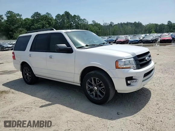 2017 Ford Expedition Limited with VIN 1FMJU1KTXHEA43678, listed as a Copart auction lot 57202965 with 127,781 mi miles and Salvage title. Bid and sale history available at DreamBid. Image 15.