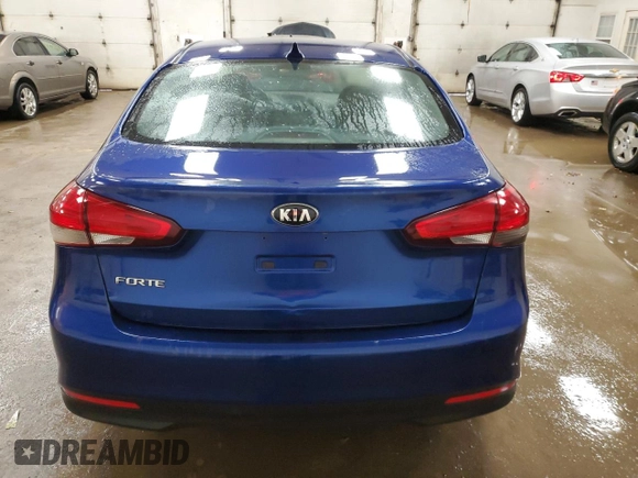 2018 Kia Forte LX with VIN 3KPFK4A77JE189391, listed as a Copart auction lot 83806784 with 123,726 mi miles and Clean Title. Bid and sale history available at carsss.com. Image 6.