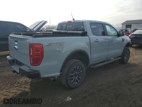 2021 Ford Ranger XL with VIN 1FTER4FH1MLD83726, listed as a Copart auction lot 48965935 with 41,121 mi miles and Salvage Title. Bid and sale history available at carsss.com. Image 3.