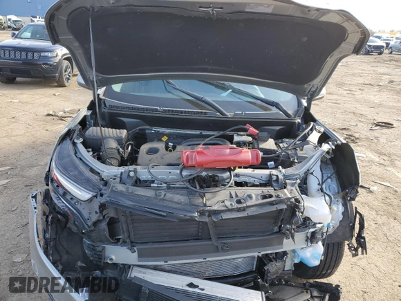 2024 Chevrolet Equinox LT with VIN 3GNAXKEG8RS104153, listed as a Copart auction lot 50540185 with 16,455 mi miles and Non Repairable. Bid and sale history available at DreamBid. Image 12.