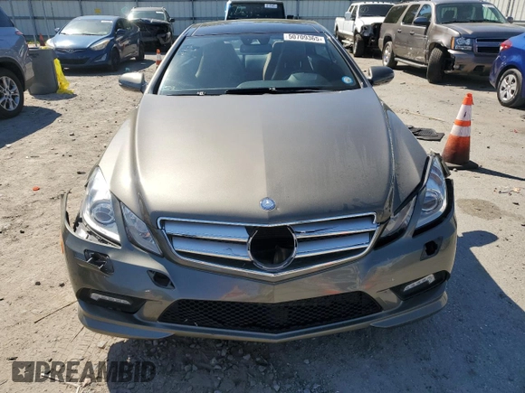 2010 Mercedes-Benz E-Class E 550 with VIN WDDKJ7CBXAF005402, listed as a Copart auction lot 50709365 with 75,731 mi miles and Salvage Title. Bid and sale history available at carsss.com. Image 5.