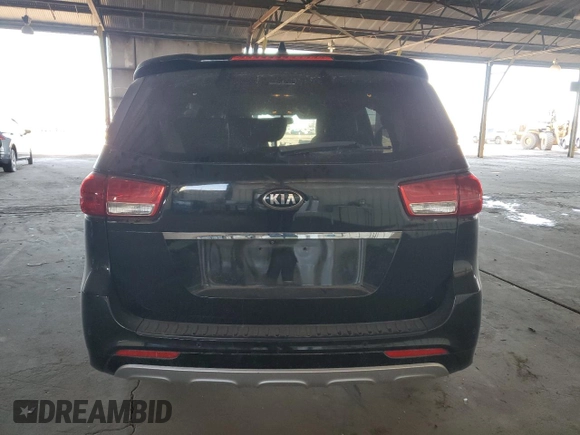 2015 Kia Sedona SX-L with VIN KNDME5C1XF6033887, listed as a Copart auction lot 84474184 with 83,437 mi miles and Salvage Title. Bid and sale history available at DreamBid. Image 6.