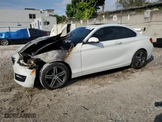 2017 BMW 2 Series 230i with VIN WBA2F9C33HV984094, listed as a Copart auction lot 46286925 with 71,035 mi miles and Non Repairable. Bid and sale history available at carsss.com. Image 1.