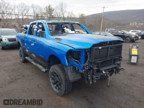 2020 Ram 2500 Power Wagon with VIN 3C6TR5EJ0LG197499, listed as a IAAI auction lot 41679684 with 65,284 mi miles. Bid and sale history available at carsss.com. Image 1.