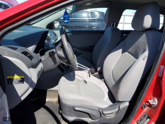 2017 Hyundai Accent SE with VIN KMHCT5AEXHU336217, listed as a Copart auction lot 50067895 with 146,708 mi miles and Non Repairable. Bid and sale history available at carsss.com. Image 7.