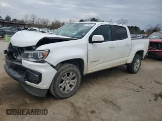 2021 Chevrolet Colorado 2WD LT with VIN 1GCGSCEN3M1135858, listed as a Copart auction lot 47062735 with 86,862 mi miles and Salvage Title. Bid and sale history available at carsss.com. Image 1.