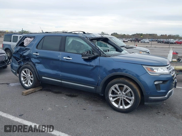 2018 Ford Explorer Limited z VIN 1FM5K7F82JGC64878, wystawiony jako IAAI lot #41293993 z przebiegiem 63 577 mil mil oraz . Historia ofert i sprzedaży dostępna na DreamBid. Obrazek 13.