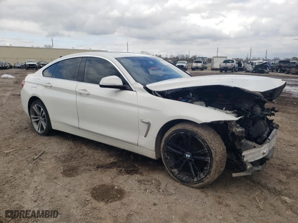 2018 BMW 4 Series 430i xDrive with VIN WBA4J3C53JBL03428, listed as a Copart auction lot 81271594 with 0 mi miles and Salvage Title. Bid and sale history available at carsss.com. Image 4.