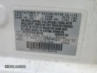 2017 Nissan Note SL z VIN 3N1CE2CP2HL362156, wystawiony jako Copart lot #57580105 z przebiegiem 169 344 mil mil oraz Czysty tytuł • Clean title. Historia ofert i sprzedaży dostępna na DreamBid. Obrazek 12.