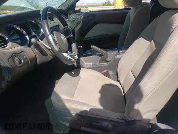 2014 Ford Mustang V6 with VIN 1ZVBP8AM4E5321289, listed as a Copart auction lot 57625845 with 143,127 mi miles and Salvage title. Bid and sale history available at DreamBid. Image 7.