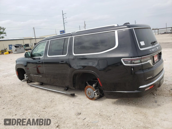 2023 Jeep Grand Wagoneer Series II with VIN 1C4SJSFP8PS549630, listed as a Copart auction lot 48138554 with 22 mi miles and . Bid and sale history available at DreamBid. Image 2.