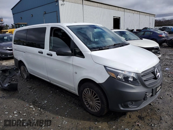 2023 Mercedes-Benz Metris with VIN W1WV0FEY4P4207618, listed as a Copart auction lot 49060834 with Not Provided miles and Salvage Title. Bid and sale history available at DreamBid. Image 4.