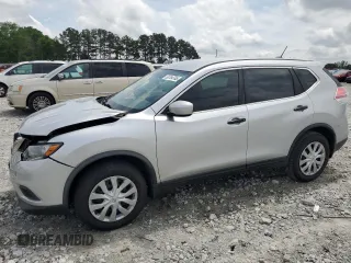 2016 Nissan Rogue S with VIN JN8AT2MV1GW145038, listed as a Copart auction lot 53784785 with 97,545 mi miles and Clean Title. Bid and sale history available at carsss.com. Image 1.
