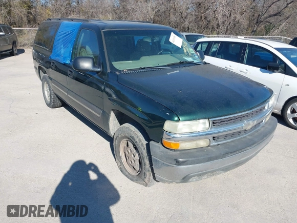 2004 Chevrolet Suburban LS with VIN 3GNEC16Z24G316520, listed as a IAAI auction lot 41331382 with 224,006 mi miles. Bid and sale history available at carsss.com. Image 1.