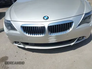 2007 BMW 6 Series 650i with VIN WBAEK135X7CN83521, listed as a IAAI auction lot 42078828 with 55,444 mi miles. Bid and sale history available at carsss.com. Image 6.