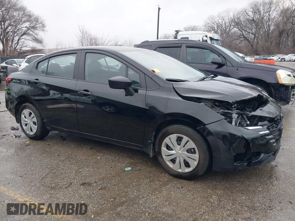 2024 Nissan Versa S with VIN 3N1CN8DV8RL846690, listed as a IAAI auction lot 41480567 with 28,643 mi miles and . Bid and sale history available at DreamBid. Image 13.