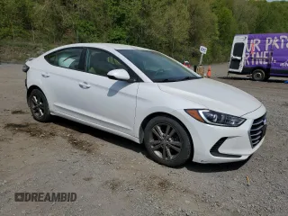 2018 Hyundai Elantra SEL with VIN 5NPD84LF9JH236846, listed as a Copart auction lot 55521955 with 86,888 mi miles and Salvage Title. Bid and sale history available at DreamBid. Image 4.