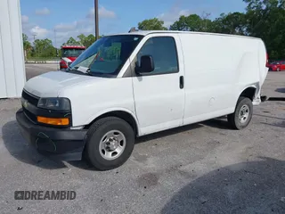 2019 Chevrolet Express Cargo with VIN 1GCWGAFP9K1275590, listed as a IAAI auction lot 42456223 with 138,887 mi miles and . Bid and sale history available at DreamBid. Image 17.