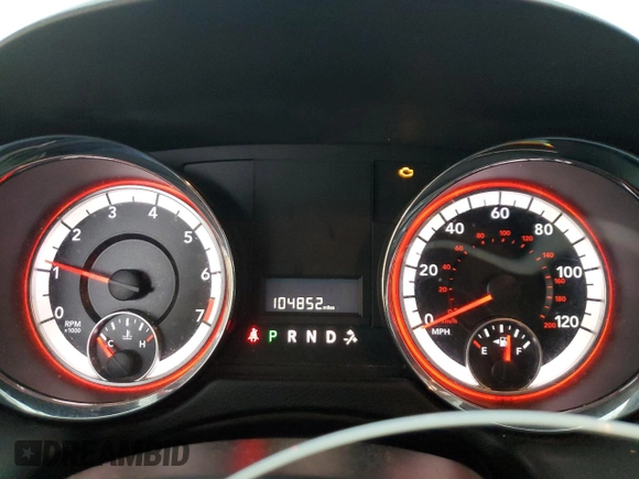 2019 Dodge Grand Caravan SXT with VIN 2C4RDGCG1KR595981, listed as a Copart auction lot 88133645 with 104,852 mi miles and Salvage Title. Bid and sale history available at DreamBid. Image 9.