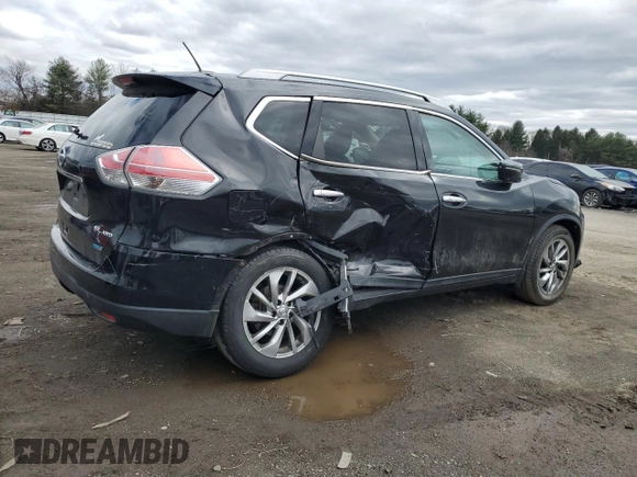 2014 Nissan Rogue SL with VIN 5N1AT2MV4EC762472, listed as a Copart auction lot 49321335 with 152,669 mi miles and Salvage Title. Bid and sale history available at carsss.com. Image 3.