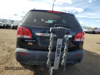 2012 Kia Sorento LX with VIN 5XYKTDA21CG196309, listed as a Copart auction lot 45978005 with 90,002 mi miles and Clean Title. Bid and sale history available at carsss.com. Image 6.