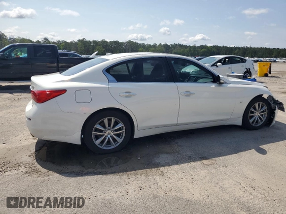2014 Infiniti Q50 Sport with VIN JN1BV7AR2EM693415, listed as a Copart auction lot 59923525 with 202,658 mi miles and Clean title. Bid and sale history available at DreamBid. Image 3.
