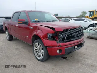 2013 Ford F-150 XL with VIN 1FTFW1ET5DFC27012, listed as a IAAI auction lot 40783158 with 106,221 mi miles. Bid and sale history available at carsss.com. Image 1.