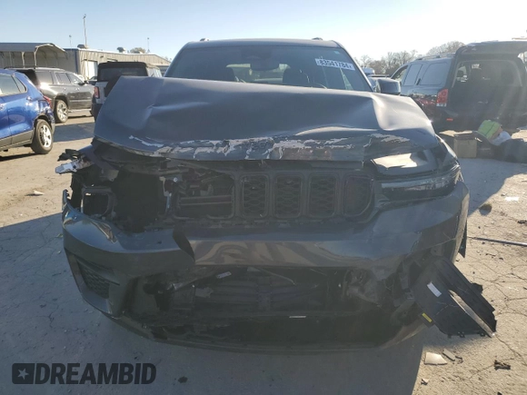 2022 Jeep Grand Cherokee Laredo with VIN 1C4RJHAGXN8598721, listed as a Copart auction lot 83541784 with 5,802 mi miles and Salvage title. Bid and sale history available at DreamBid. Image 5.