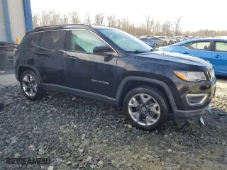 2019 Jeep Compass Limited with VIN 3C4NJCCB7KT676145, listed as a Copart auction lot 47677855 with 93,842 mi miles and Clean Title. Bid and sale history available at carsss.com. Image 4.