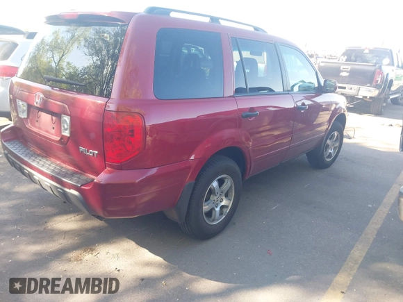 2003 Honda Pilot EX with VIN 2HKYF18543H603256, listed as a IAAI auction lot 42141096 with 260,535 mi miles and . Bid and sale history available at DreamBid. Image 4.
