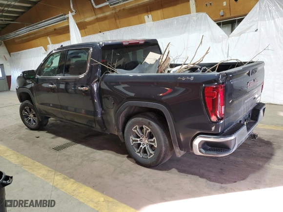 2024 GMC Sierra 1500 SLT with VIN 1GTUUDEDXRZ297022, listed as a Copart auction lot 88069575 with 0 mi miles and Salvage Title. Bid and sale history available at carsss.com. Image 2.