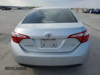 2016 Toyota Corolla L with VIN 5YFBURHE8GP453526, listed as a Copart auction lot 50583015 with 65,445 mi miles and Salvage Title. Bid and sale history available at DreamBid. Image 6.