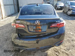 2017 Acura ILX w/Premium/A-SPEC Pkg with VIN 19UDE2F89HA006818, listed as a Copart auction lot 81793894 with 105,999 mi miles and Salvage Title. Bid and sale history available at carsss.com. Image 6.