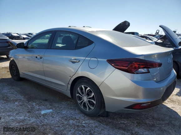 2020 Hyundai Elantra SE with VIN 5NPD74LF6LH594296, listed as a Copart auction lot 46218865 with 21,590 mi miles and Salvage Title. Bid and sale history available at carsss.com. Image 2.