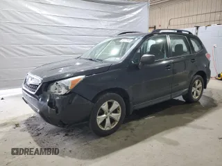 2015 Subaru Forester 2.5i with VIN JF2SJABC5FH470880, listed as a Copart auction lot 48272685 with 123,857 mi miles and Salvage Title. Bid and sale history available at DreamBid. Image 1.