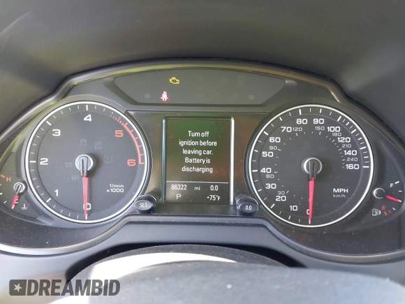 2014 Audi Q5 Premium Plus z VIN WA1CMAFP8EA041094, wystawiony jako IAAI lot #42316641 z przebiegiem 86 322 mil mil oraz . Historia ofert i sprzedaży dostępna na DreamBid. Obrazek 7.