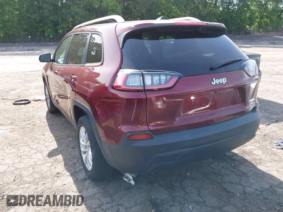 2020 Jeep Cherokee Latitude with VIN 1C4PJLCB8LD525301, listed as a IAAI auction lot 42209705 with 48,250 mi miles and . Bid and sale history available at DreamBid. Image 3.