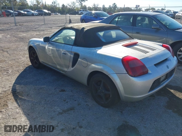 2001 Toyota MR2 with VIN JTDFR320810037068, listed as a IAAI auction lot 41625994 with 153,480 mi miles and . Bid and sale history available at DreamBid. Image 3.