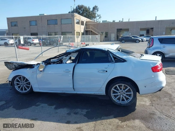 2015 Audi A4 Premium Plus with VIN WAUFFAFL3FN046415, listed as a IAAI auction lot 41993797 with 112,920 mi miles. Bid and sale history available at carsss.com. Image 14.