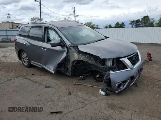 2015 Nissan Pathfinder SL с VIN 5N1AR2MM3FC601943, выставлен на аукционе Copart как лот 56556445 с пробегом Не указан миль и Списание • Salvage title. История ставок и продаж доступна на DreamBid. Изображение 4.