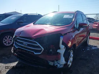 2019 Ford EcoSport SE with VIN MAJ3S2GE4KC262633, listed as a IAAI auction lot 41724149 with 72,495 mi miles and . Bid and sale history available at carsss.com. Image 17.