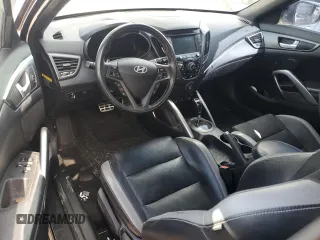 2016 Hyundai Veloster Turbo with VIN KMHTC6AE3GU264278, listed as a Copart auction lot 49557415 with Not provided miles and Clean title. Bid and sale history available at DreamBid. Image 8.