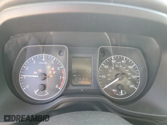 2017 Nissan Titan with VIN 1N6AA1F13HN552434, listed as a Copart auction lot 83294434 with 199,500 mi miles and Salvage title. Bid and sale history available at DreamBid. Image 9.