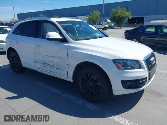2011 Audi Q5 Premium Plus with VIN WA1LFAFP5BA109809, listed as a IAAI auction lot 42322364 with 121,525 mi miles and . Bid and sale history available at DreamBid. Image 1.