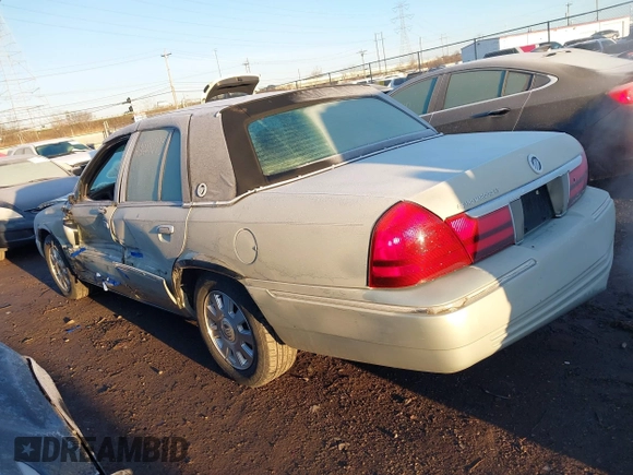 2003 Mercury Grand Marquis LS Premium with VIN 2MEHM75W53X704387, listed as a IAAI auction lot 41838775 with 312,869 mi miles and . Bid and sale history available at DreamBid. Image 3.